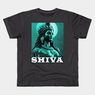 Shiva Om Spirituality Bhole Nath Kids T-Shirt